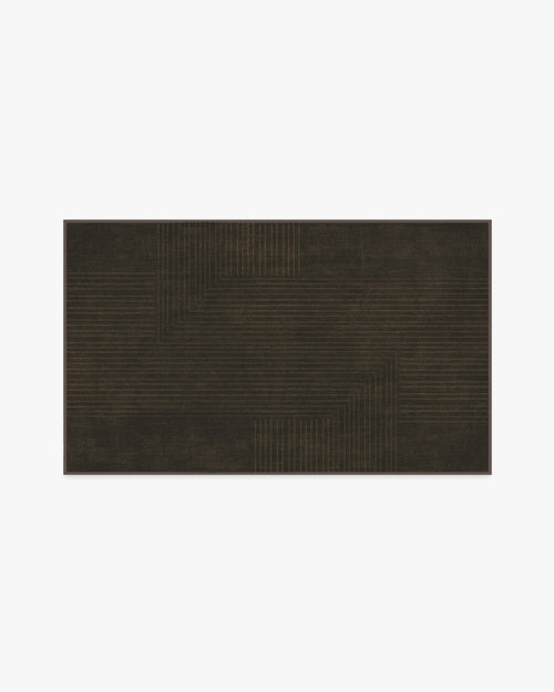 The Hiltons Bel Air Dark Chocolate Tufted Rug