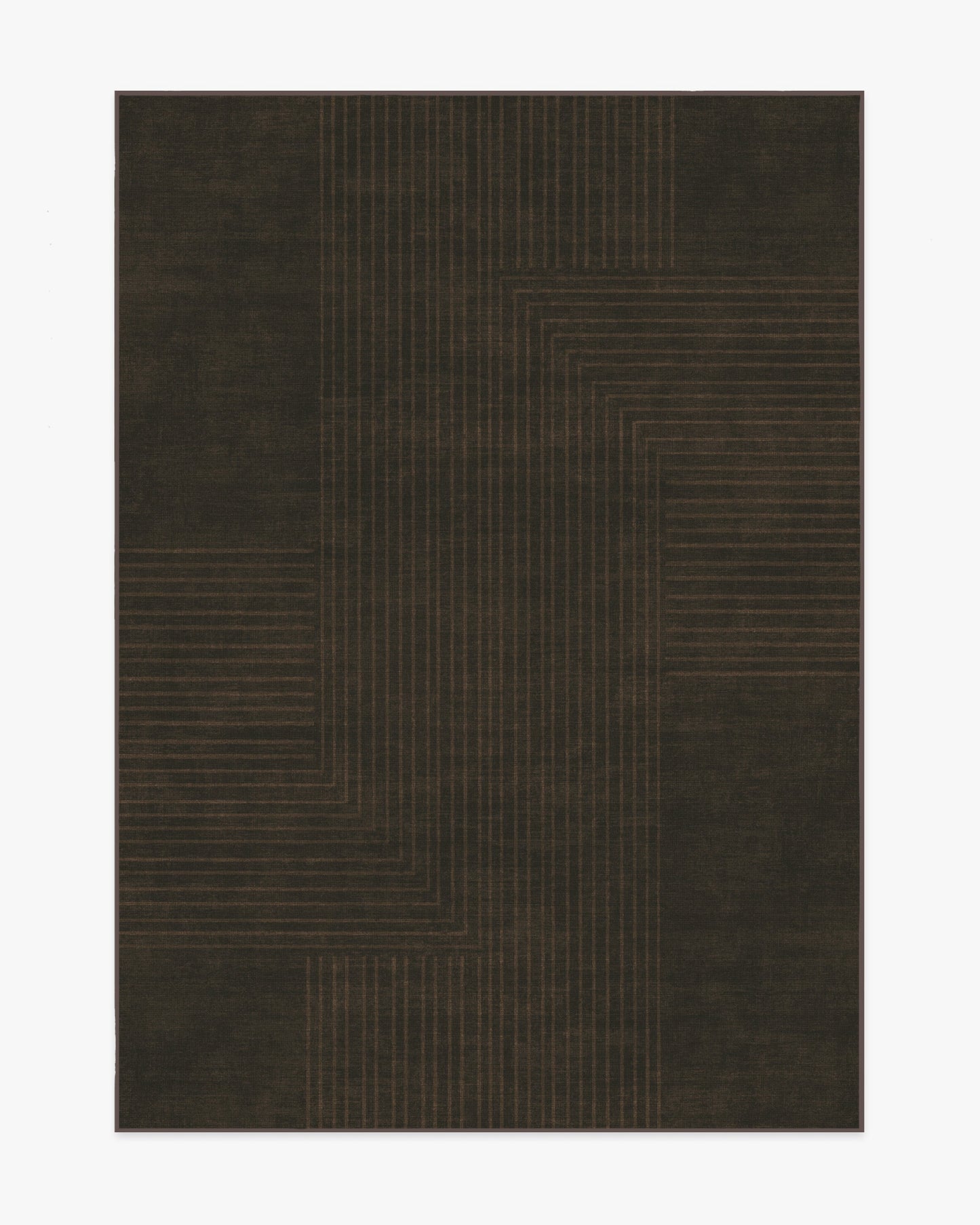 The Hiltons Bel Air Dark Chocolate Tufted Rug