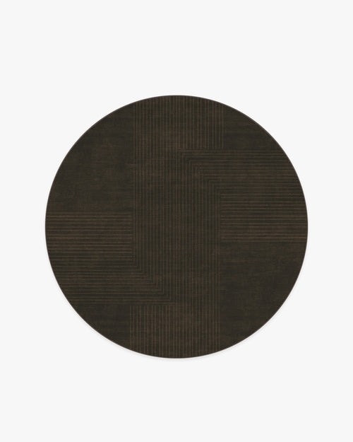 The Hiltons Bel Air Dark Chocolate Tufted Rug