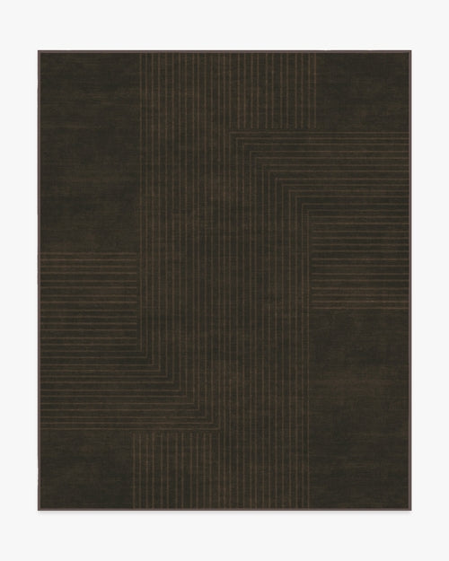 The Hiltons Bel Air Dark Chocolate Tufted Rug