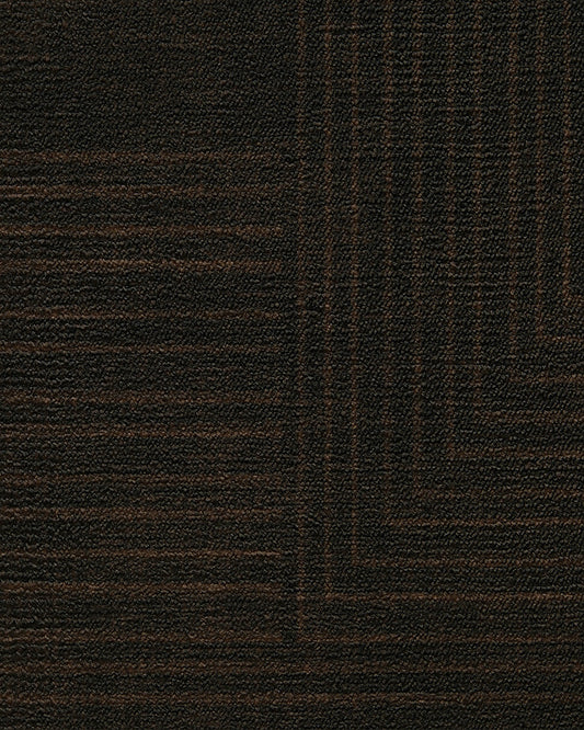 The Hiltons Bel Air Dark Chocolate Tufted Rug