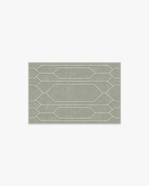 The Hiltons Bryant Sage & Cream Tufted Rug