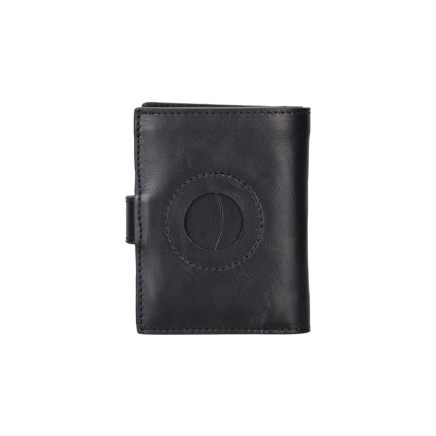 Douglas Genuine Leather Pop-Up Wallet with AirTag Slot - RFID Blocking