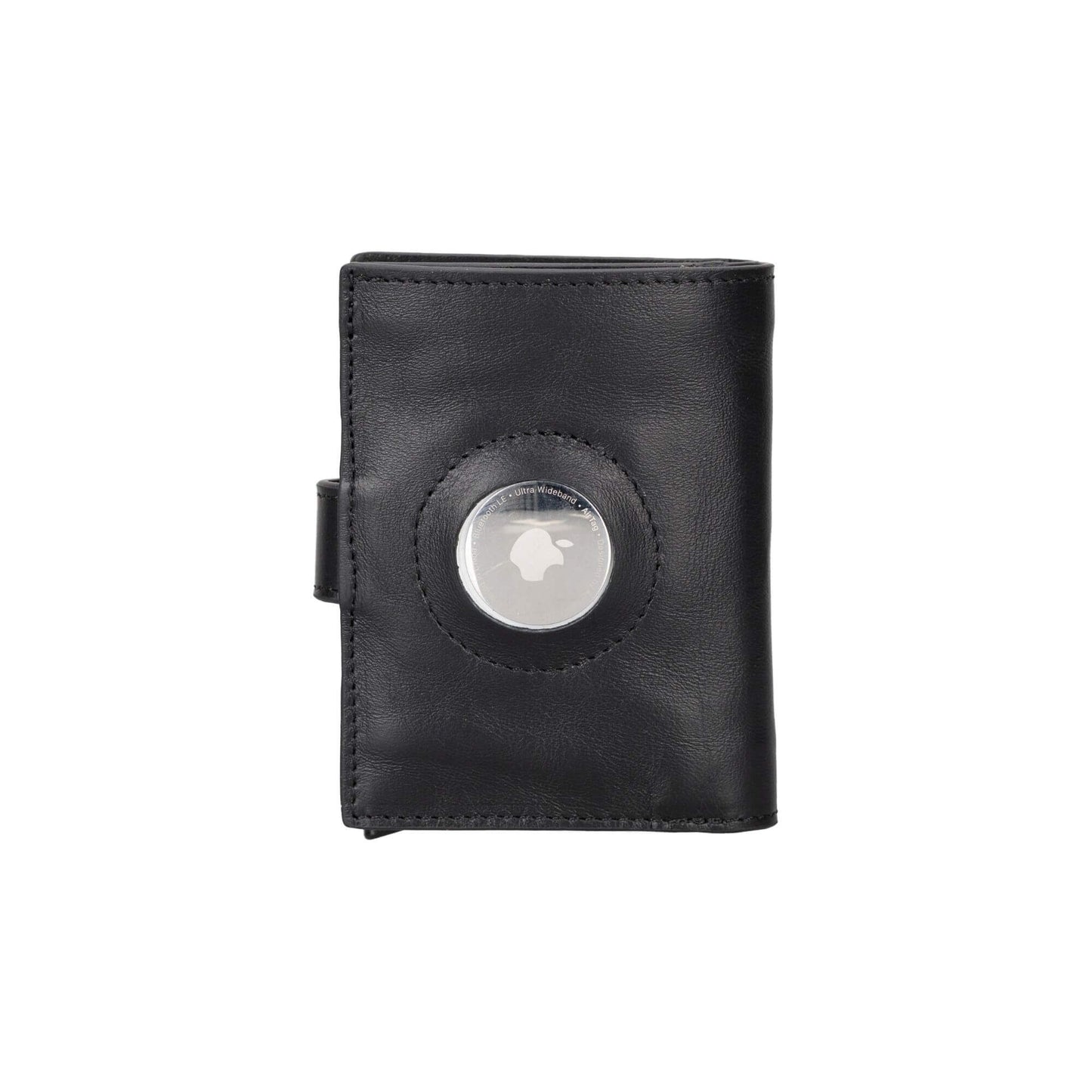 Douglas Genuine Leather Pop-Up Wallet with AirTag Slot - RFID Blocking