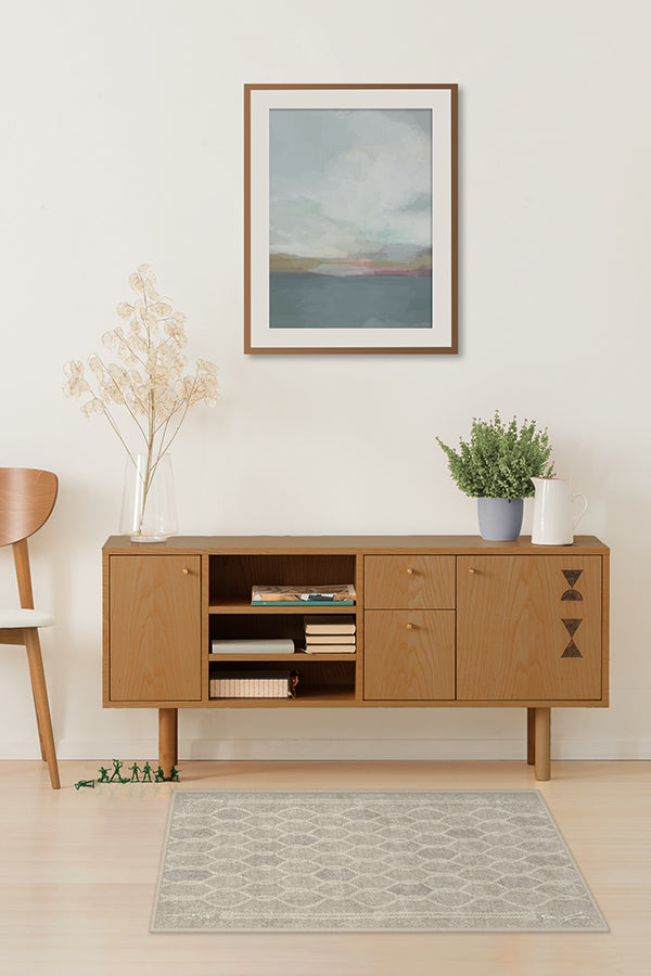 Toy Story Rope Trellis Grey Rug