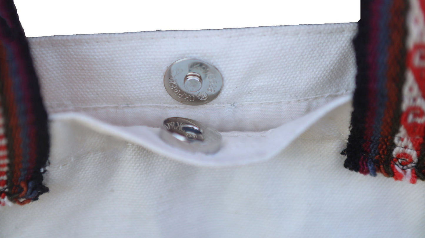 Land R, Peruvian Made, Handwoven Tote Bags, Empoderado