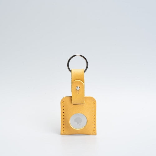 Leather AirTag Keyring